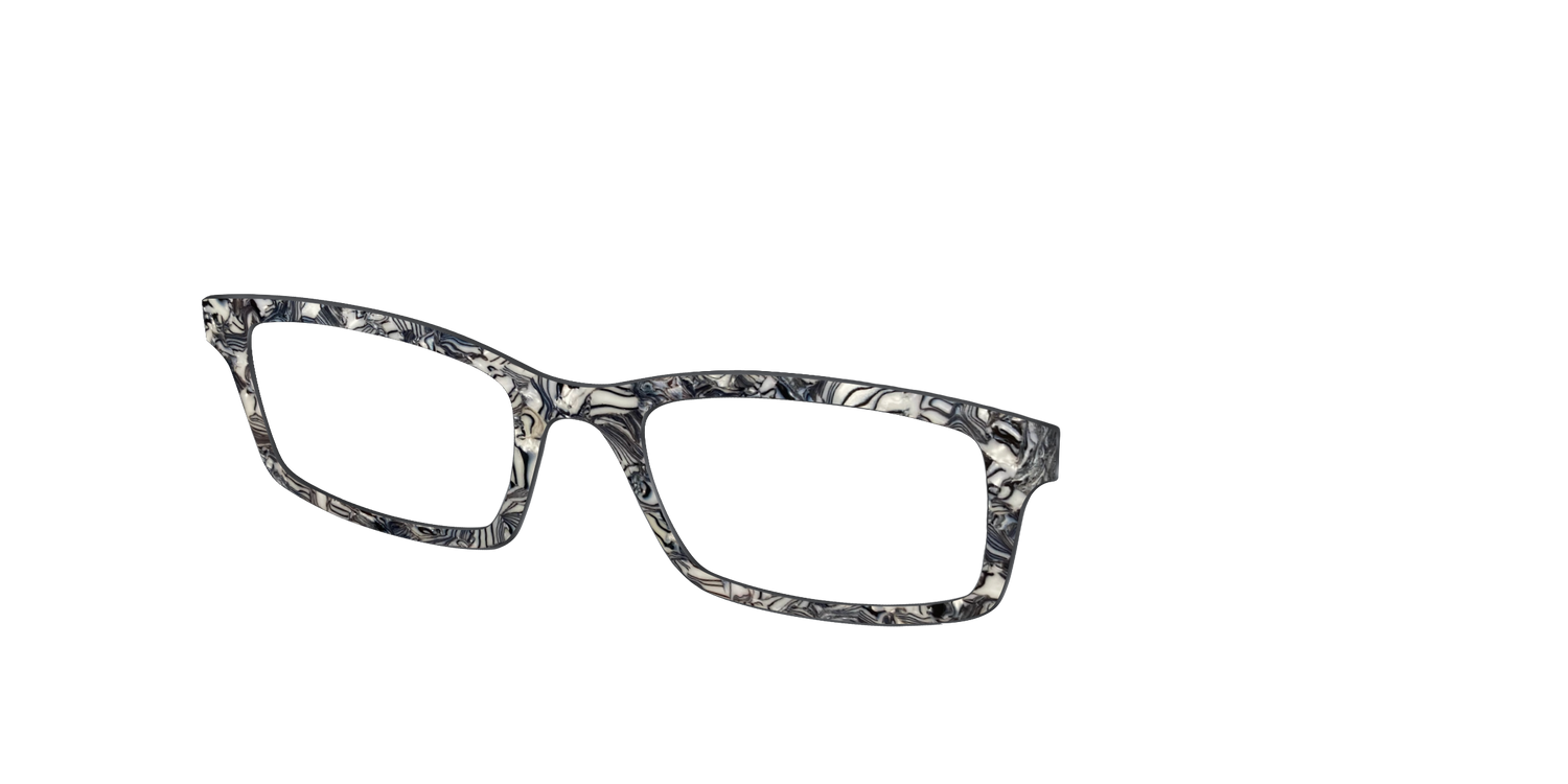 The B&W Pearl Agate - Angle Top Image - Pair Eyewear