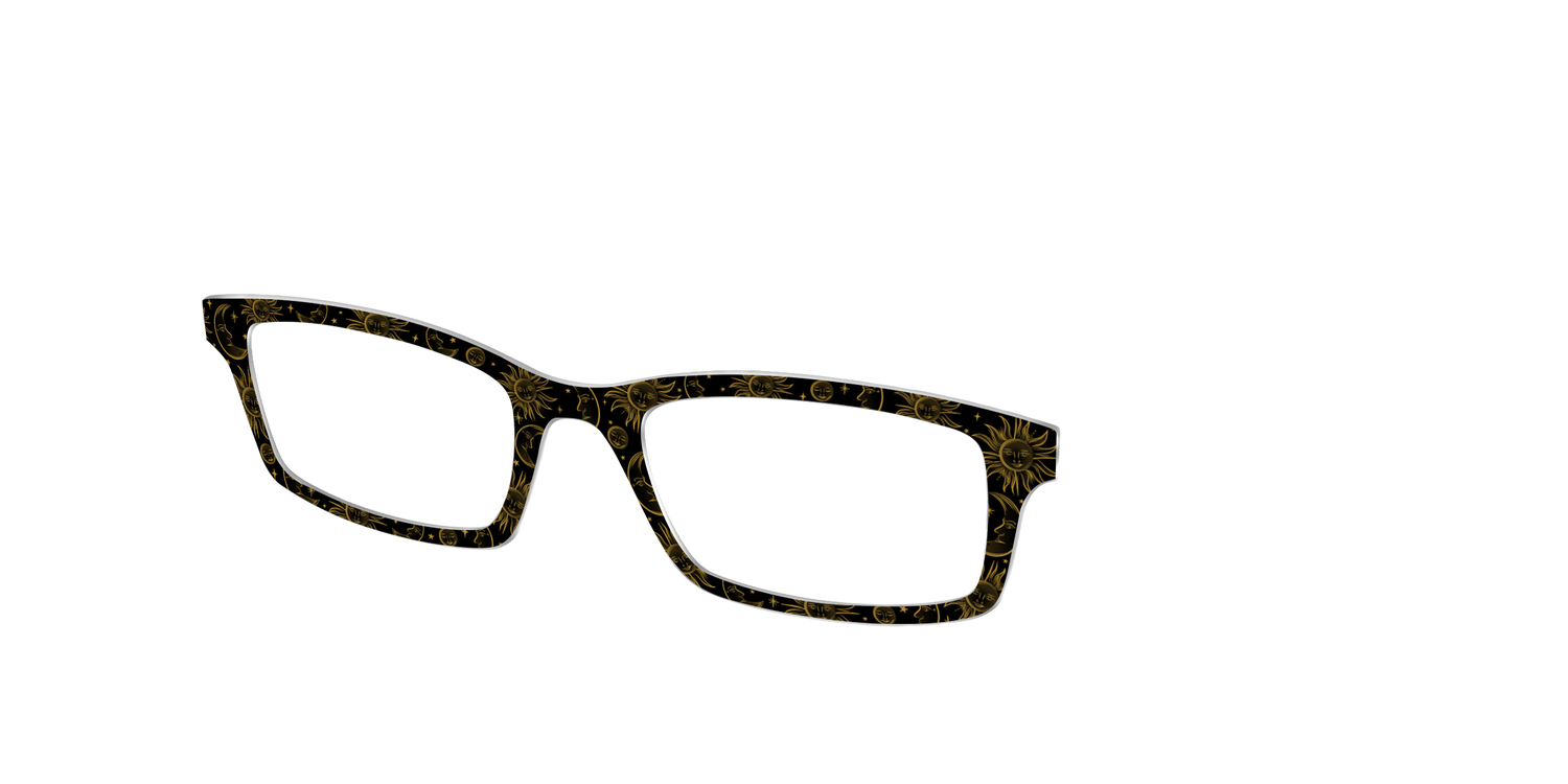 The Black Celestial - Angle Top Image - Pair Eyewear