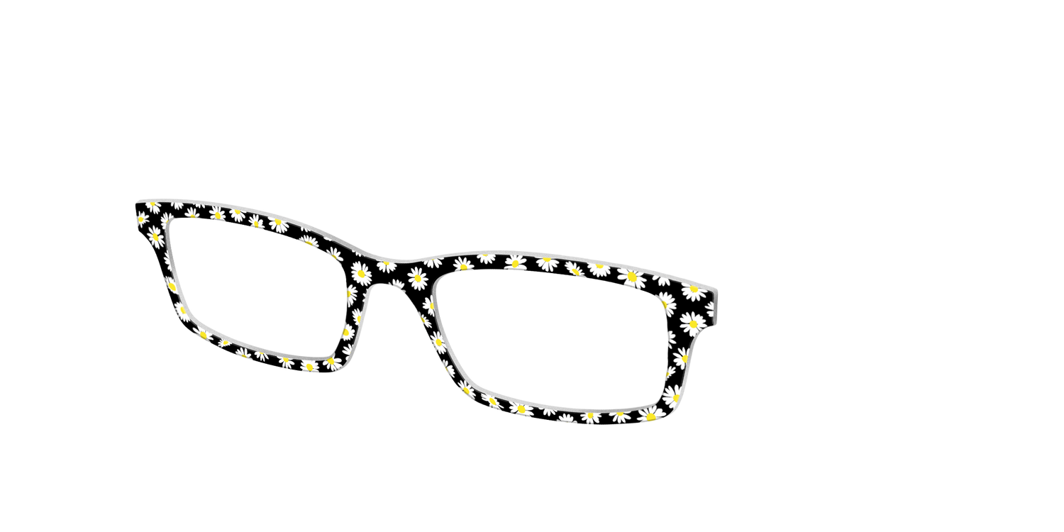 The Black Daisy - Angle Top Image - Pair Eyewear