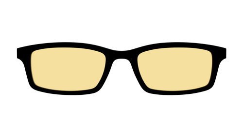 The Black with Driving Lens - Pair Eyewear