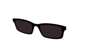 The Black with Urban Explorer Lens - Angle Top Thumbnail - Pair Eyewear