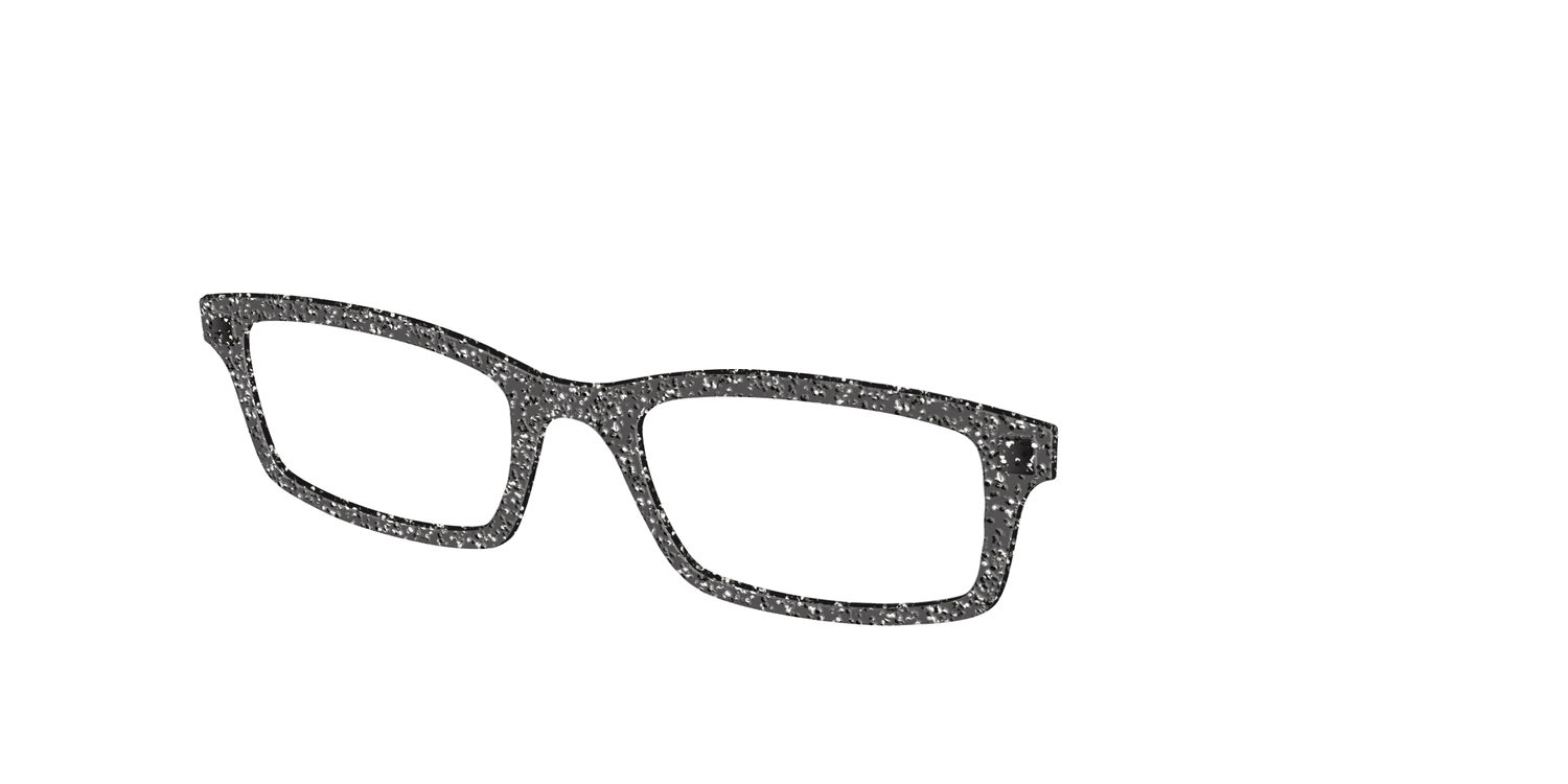The Black Sparkle - Angle Top Image - Pair Eyewear