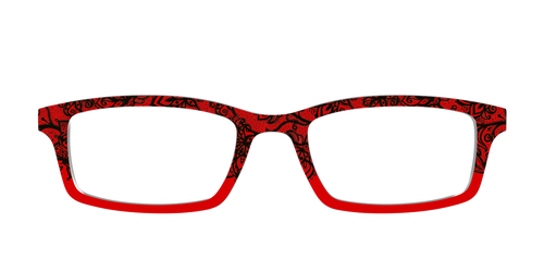The Blood Red Lace Split - Pair Eyewear