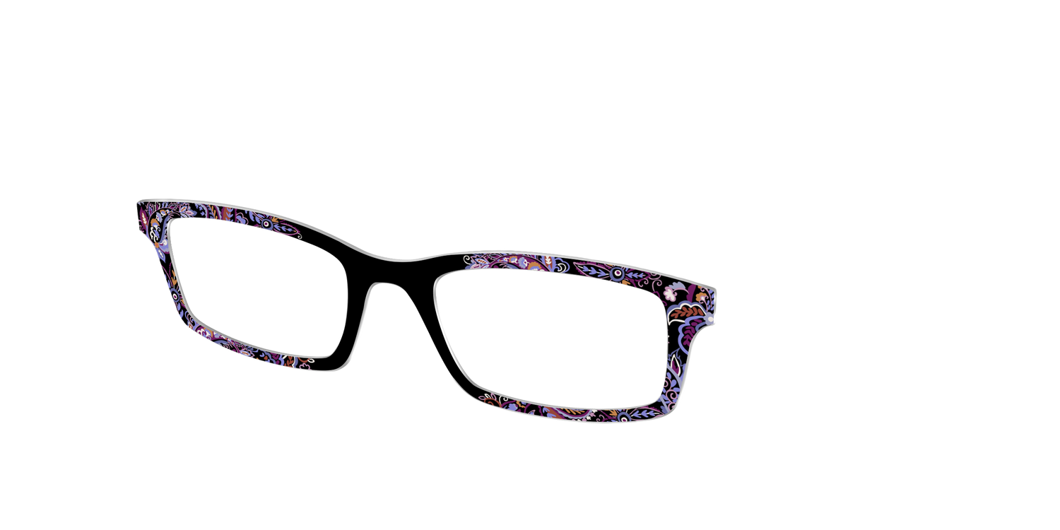 The Blooming Paisley - Angle Top Image - Pair Eyewear