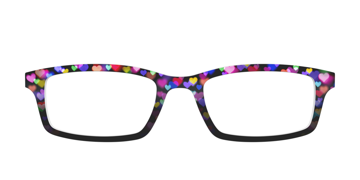 The Bokeh Hearts - Front Top Image - Pair Eyewear