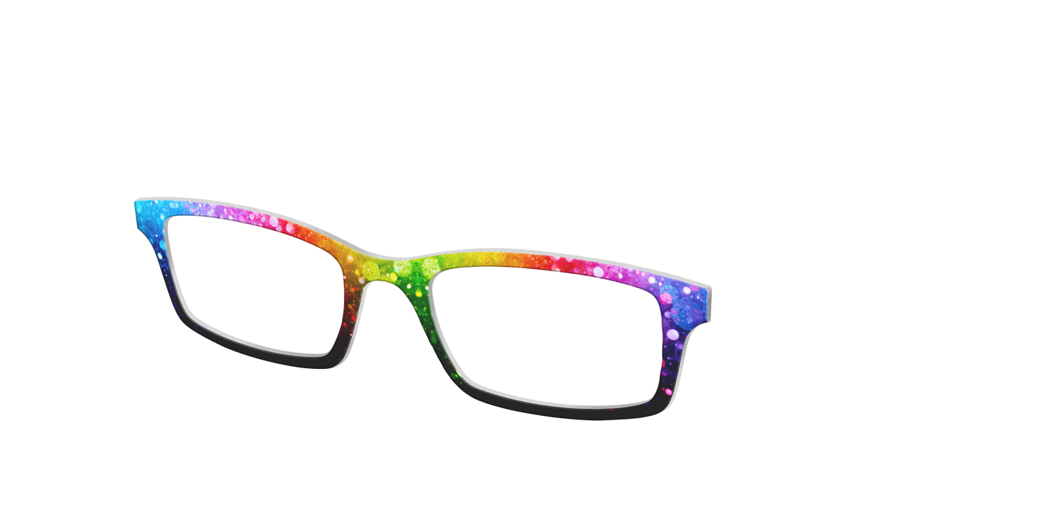 The Bold Bokeh - Angle Top Image - Pair Eyewear