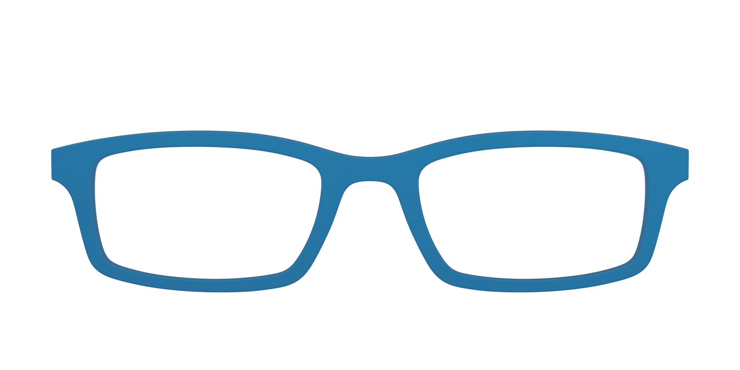 The Bondi Blue - Front Top Image - Pair Eyewear