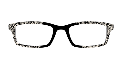 The Bone White Paisley - Pair Eyewear