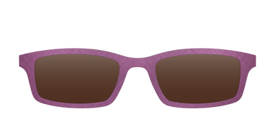The Polarized Brushed Rose Sun Top - Front Top Thumbnail - Pair Eyewear