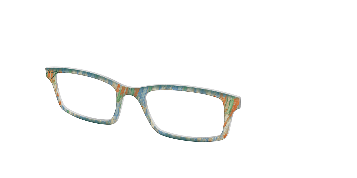 The Brush Strokes - Angle Top Image - Pair Eyewear
