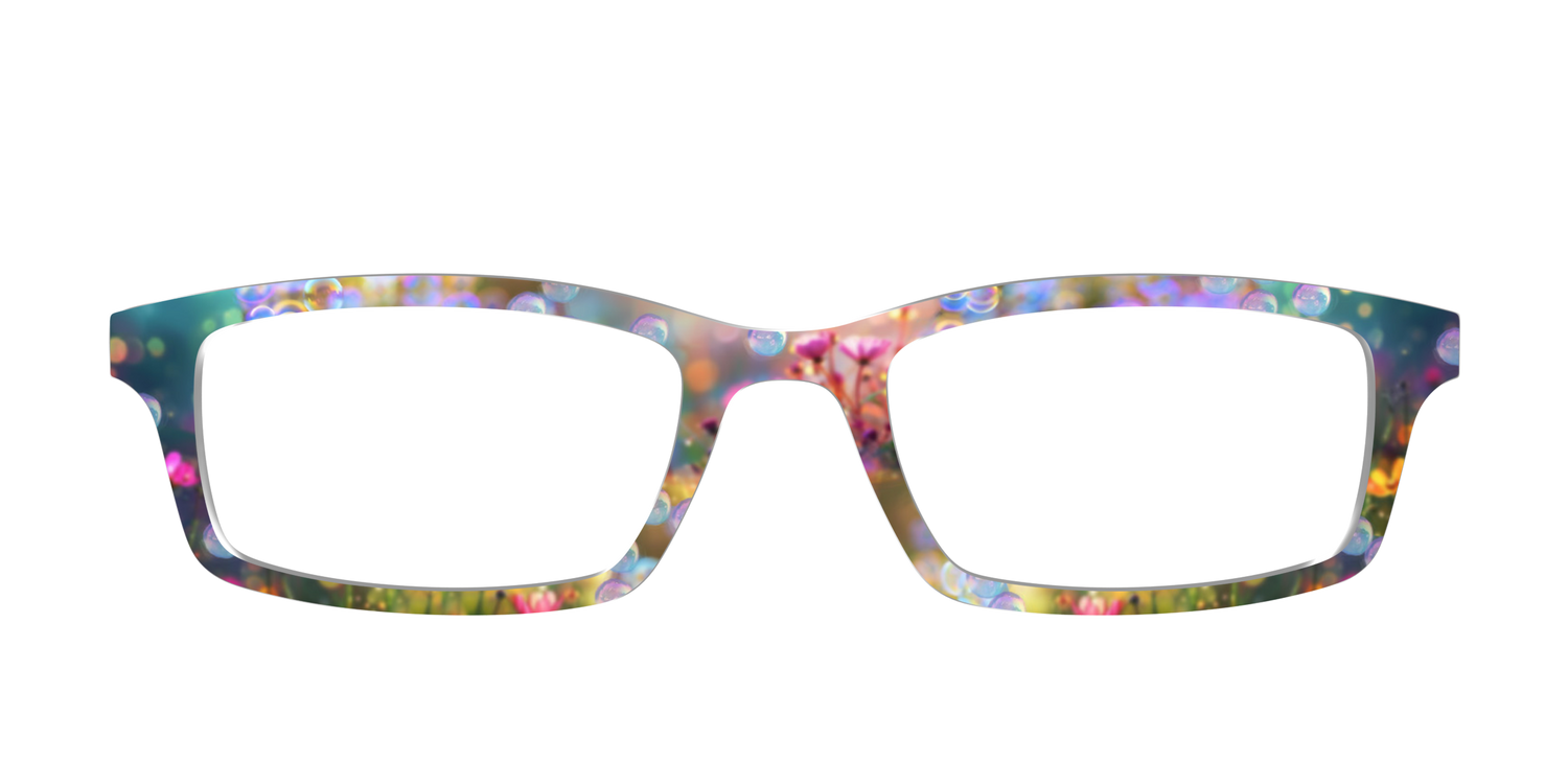 The Bubbles & Blossoms - Front Top Image - Pair Eyewear