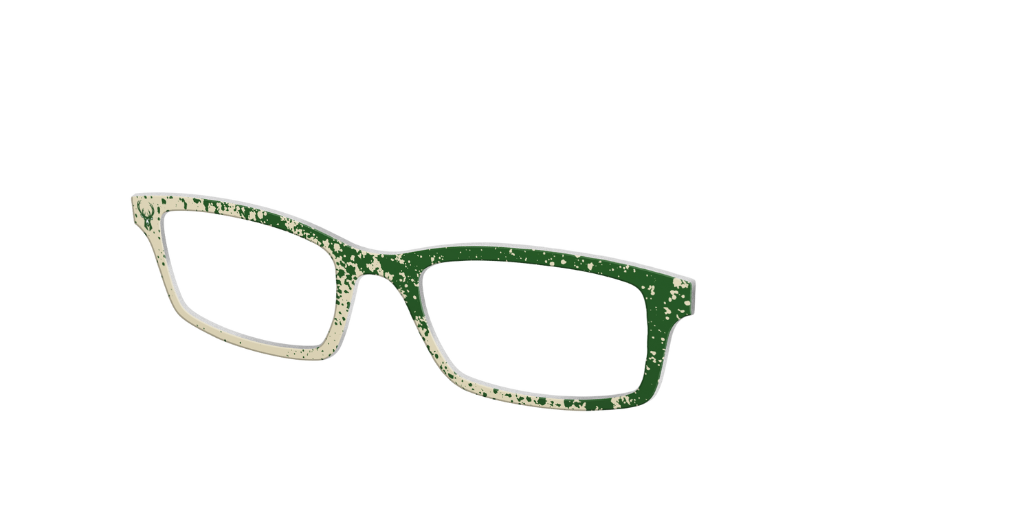 Bucks Splatter - Angle Top Image - Pair Eyewear