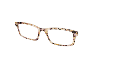 The Buttercream Tortoise with Gold Flakes - Angle Top Thumbnail - Pair Eyewear