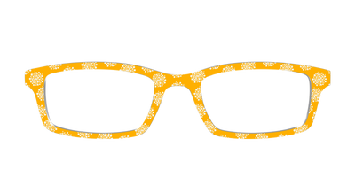 The Canary Yellow Dandelions - Front Top Thumbnail - Pair Eyewear