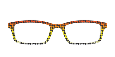 The Candy Corn Houndstooth - Front Top Thumbnail - Pair Eyewear