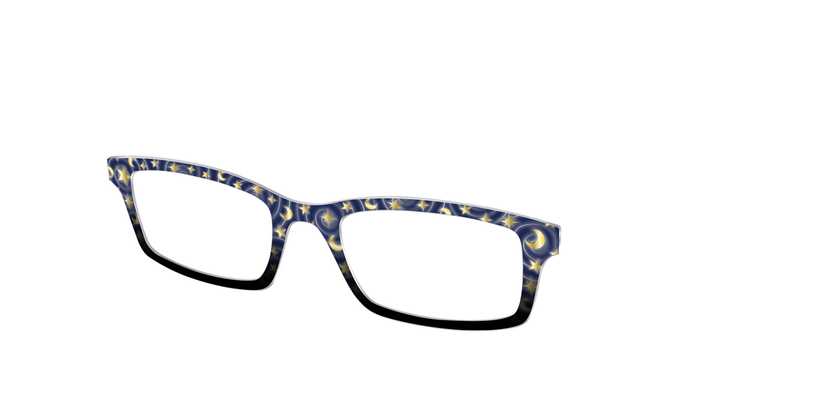 The Celestial Swirls - Angle Top Image - Pair Eyewear