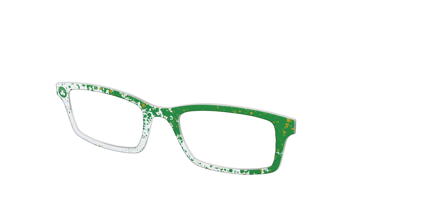 Celtics Splatter - Angle Top Image - Pair Eyewear