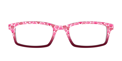 The Cerise Shell Scallop - Front Top Thumbnail - Pair Eyewear