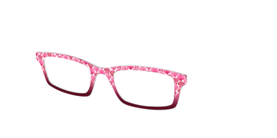 The Cerise Shell Scallop - Angle Top Thumbnail - Pair Eyewear