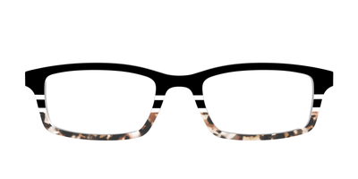 The Chic Tortoise Crystal Split - Front Top Thumbnail - Pair Eyewear