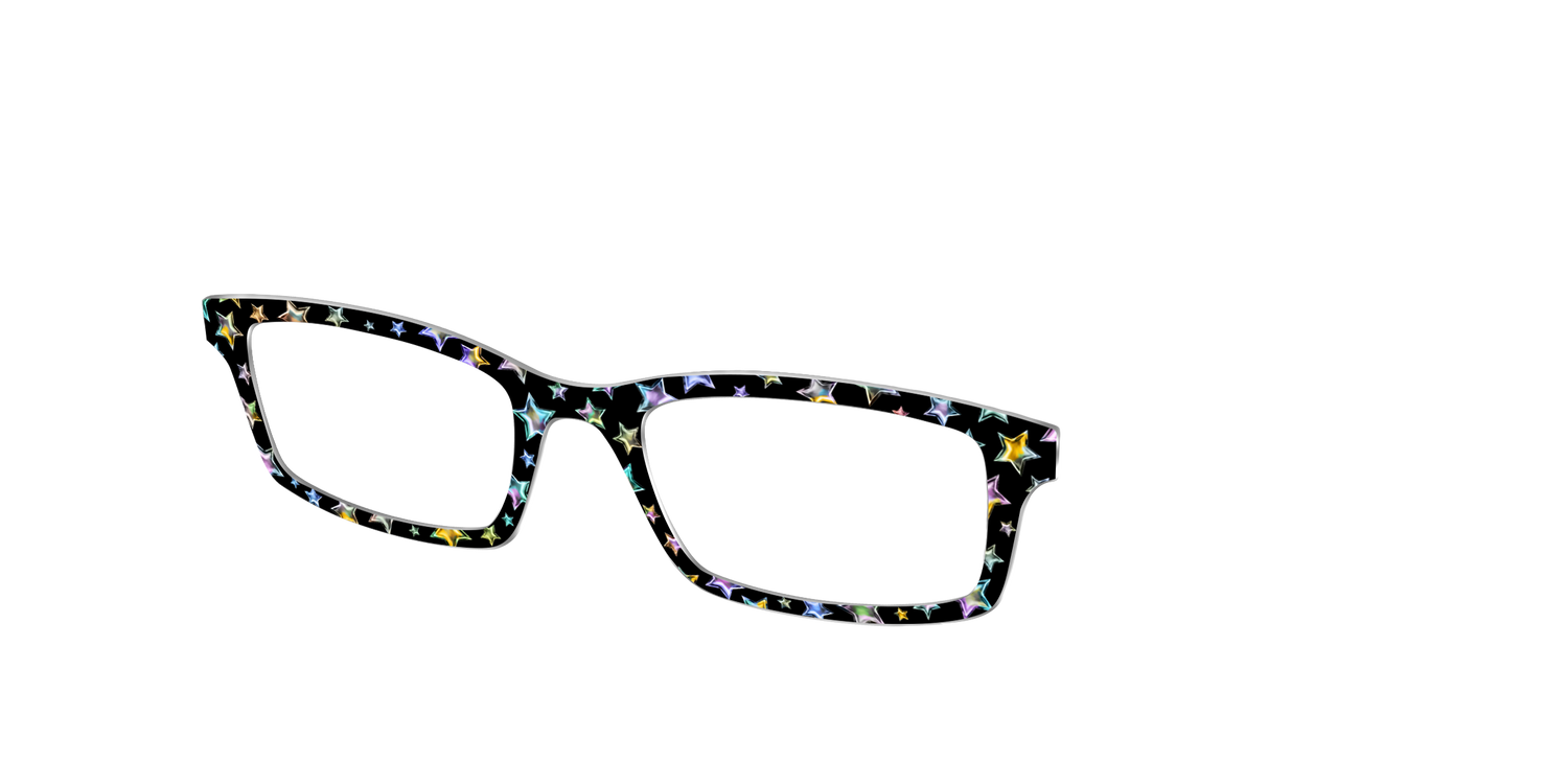 The Chrome Superstars - Angle Top Image - Pair Eyewear
