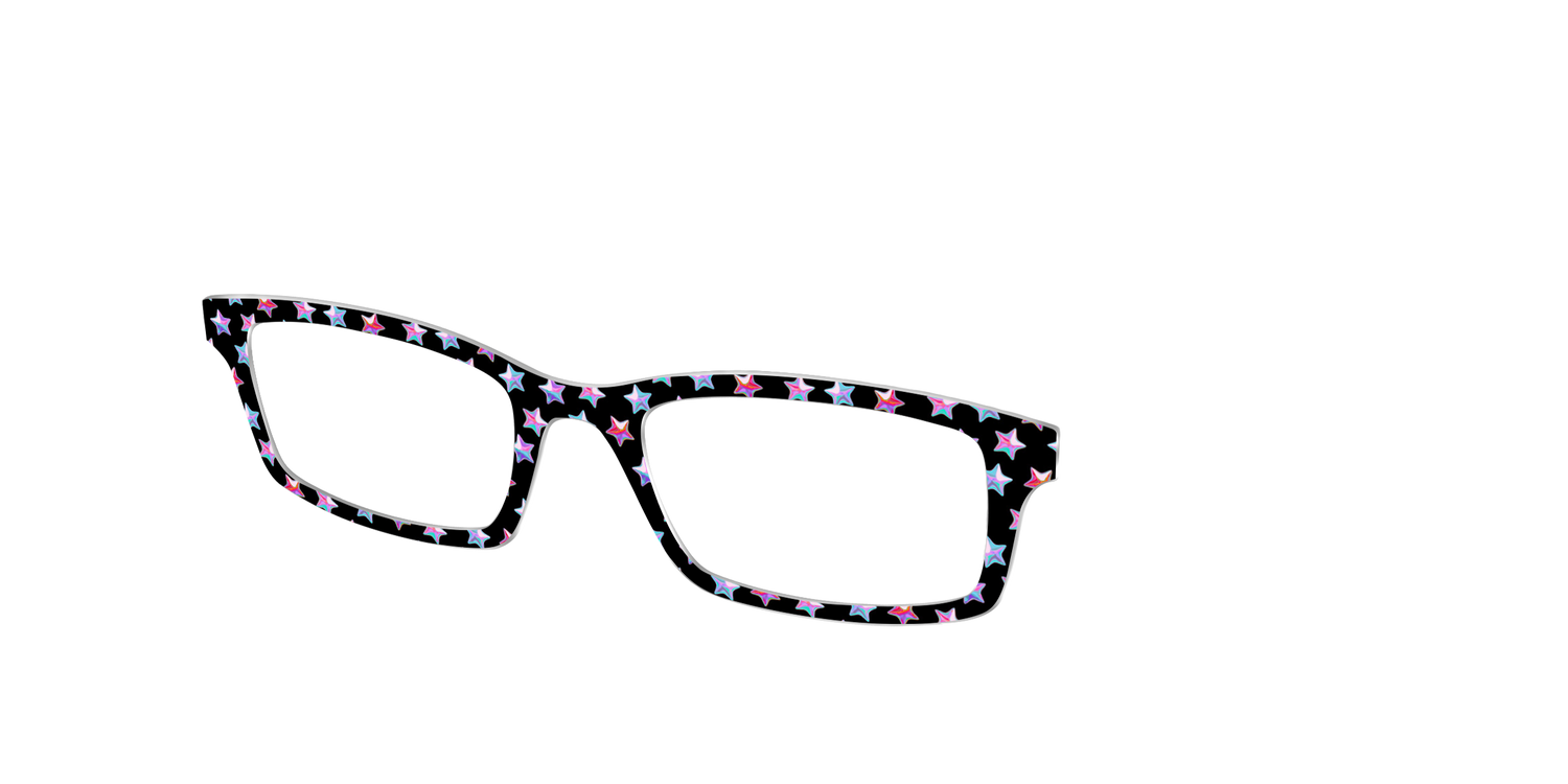 The Chrome Superstars - Angle Top Image - Pair Eyewear