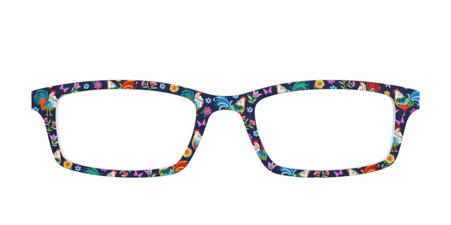 The Cock-a-Doodle-Doo - Front Top Image - Pair Eyewear