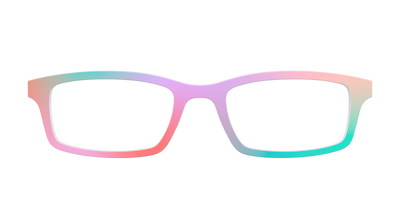 The Colorburst Gradient - Front Top Thumbnail - Pair Eyewear