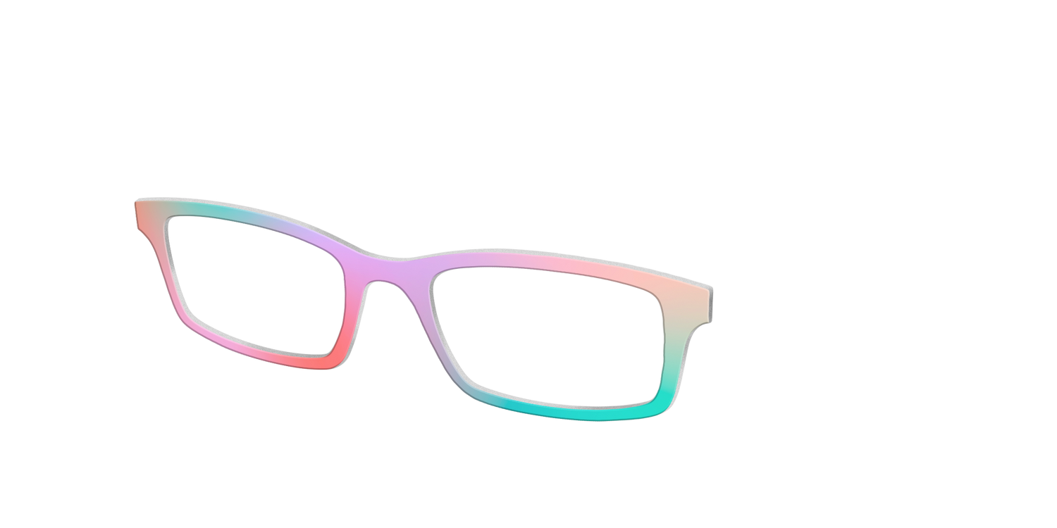 The Colorburst Gradient - Angle Top Image - Pair Eyewear