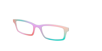 The Colorburst Gradient - Angle Top Thumbnail - Pair Eyewear