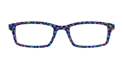 The Colorful Paper Clips - Front Top Thumbnail - Pair Eyewear