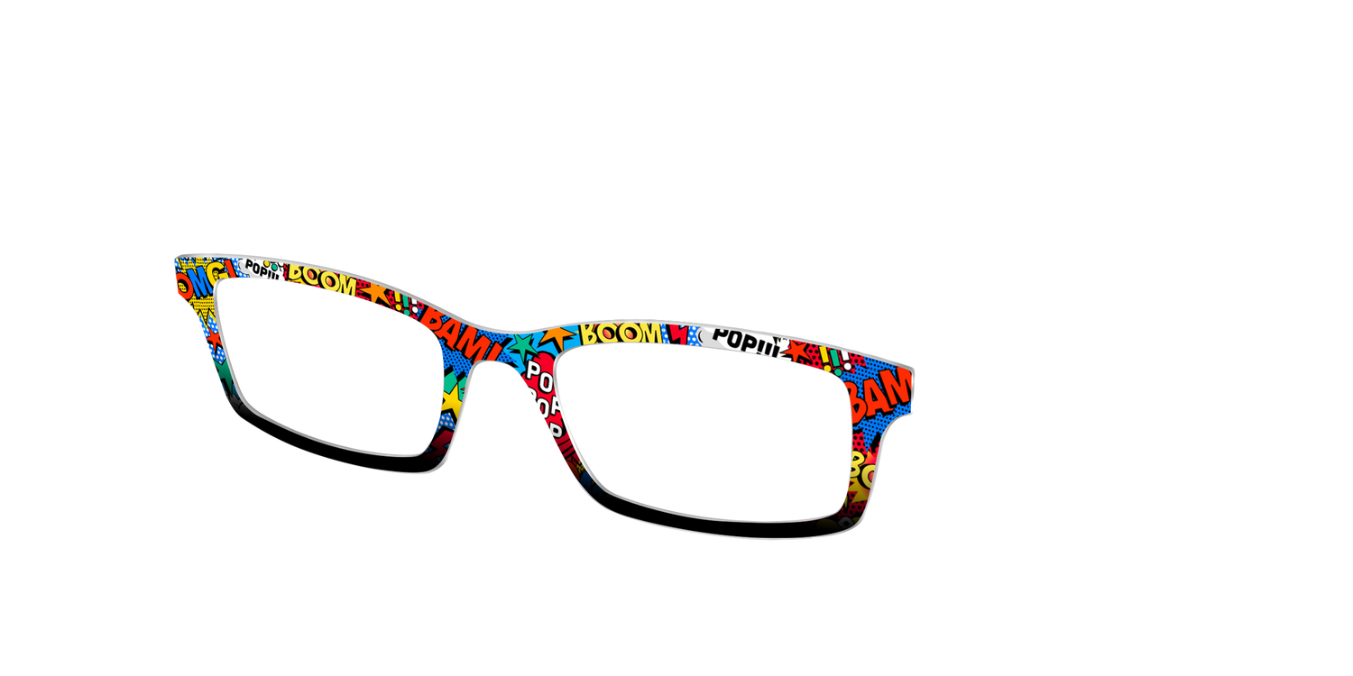 The Comic Strip - Angle Top Image - Pair Eyewear