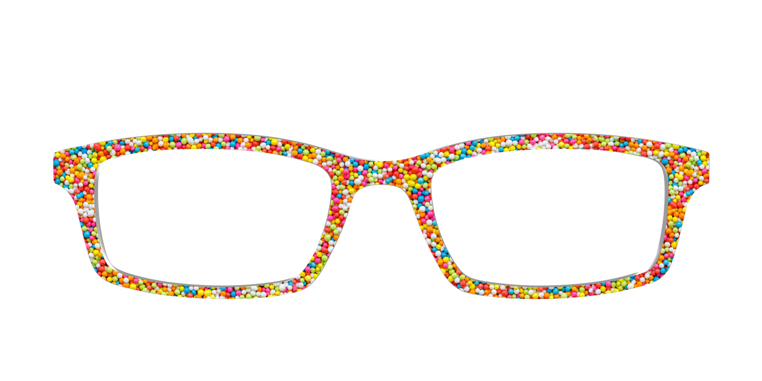 The Confetti Cake - Front Top Image - Pair Eyewear
