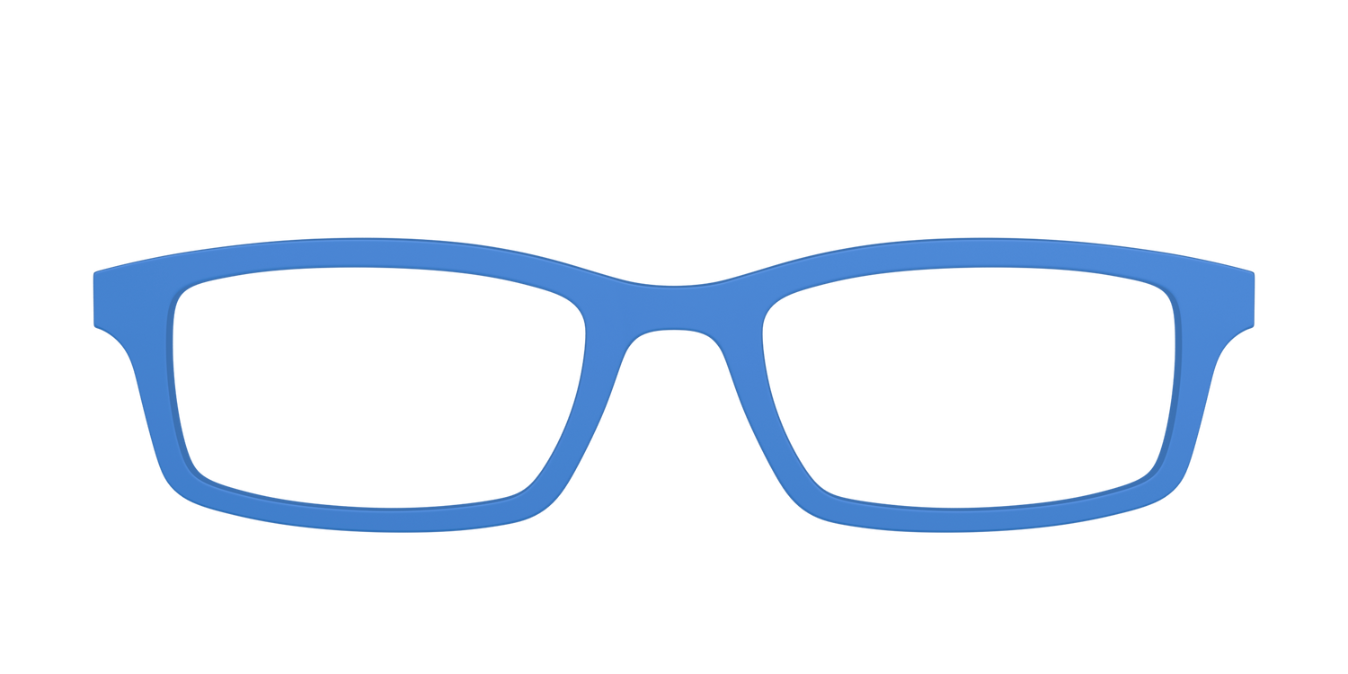 The Cornflower Blue - Front Top Image - Pair Eyewear