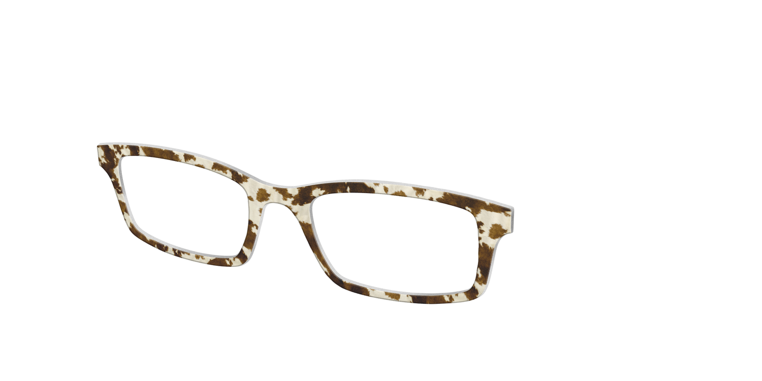 The Cowhide - Angle Top Image - Pair Eyewear