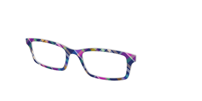 The Cozy Plaid - Angle Top Thumbnail - Pair Eyewear