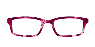 The Cranberry Marble - Front Top Thumbnail - Pair Eyewear