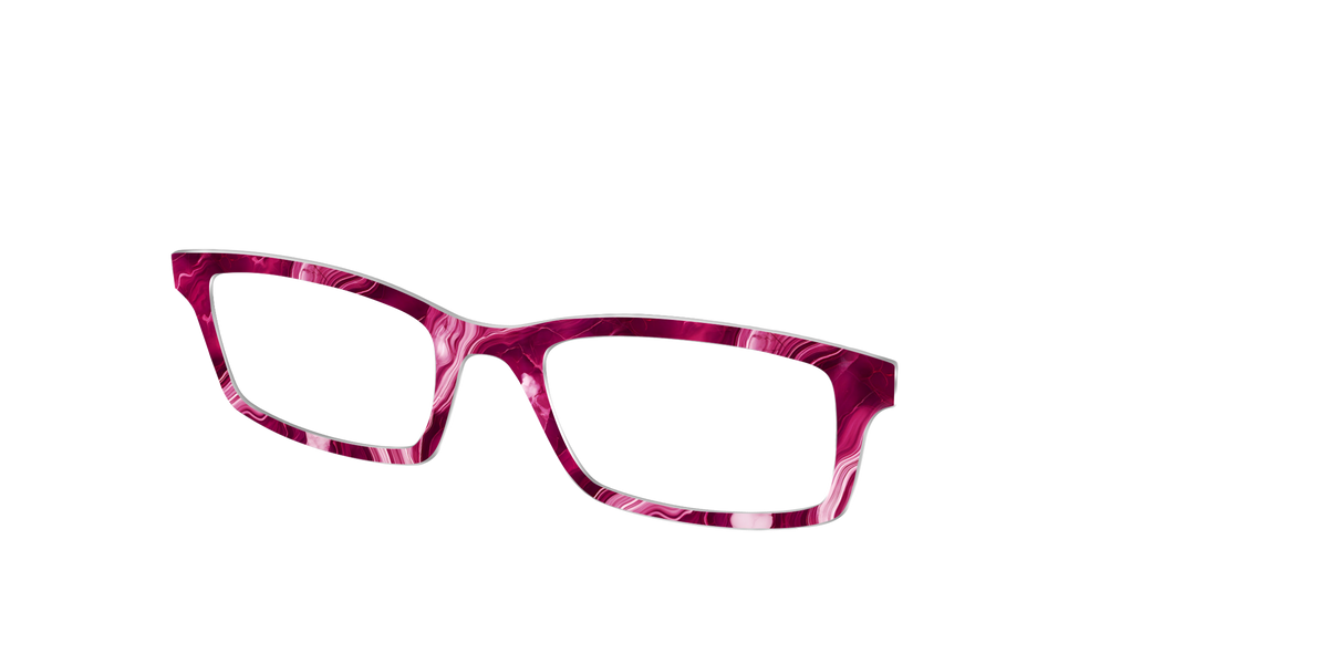 The Cranberry Marble - Angle Top Image - Pair Eyewear