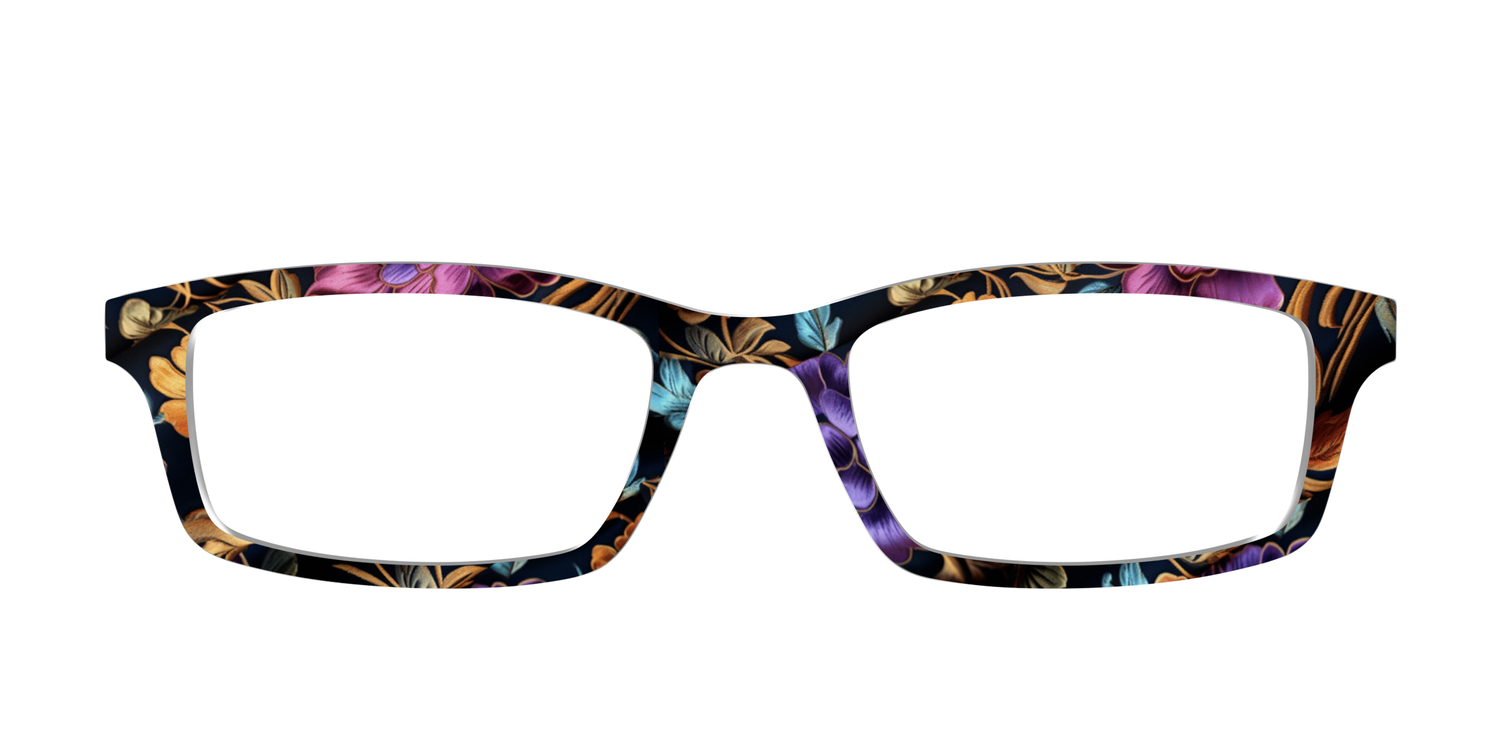 The Crushed Velvet Floral - Front Top Image - Pair Eyewear