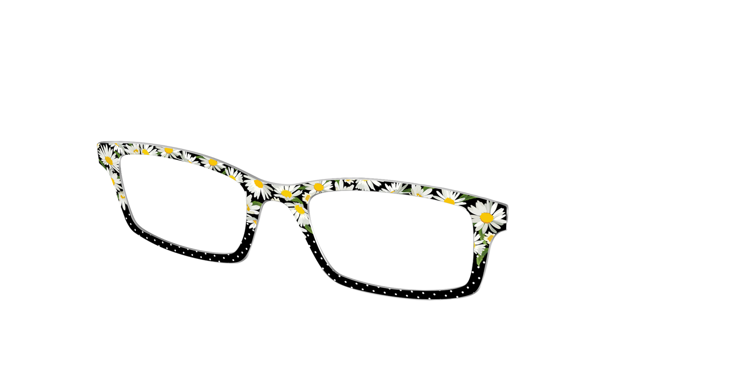 The Daisy Crown Dot - Angle Top Image - Pair Eyewear