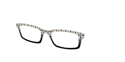 The Daisy Tile - Angle Top Thumbnail - Pair Eyewear