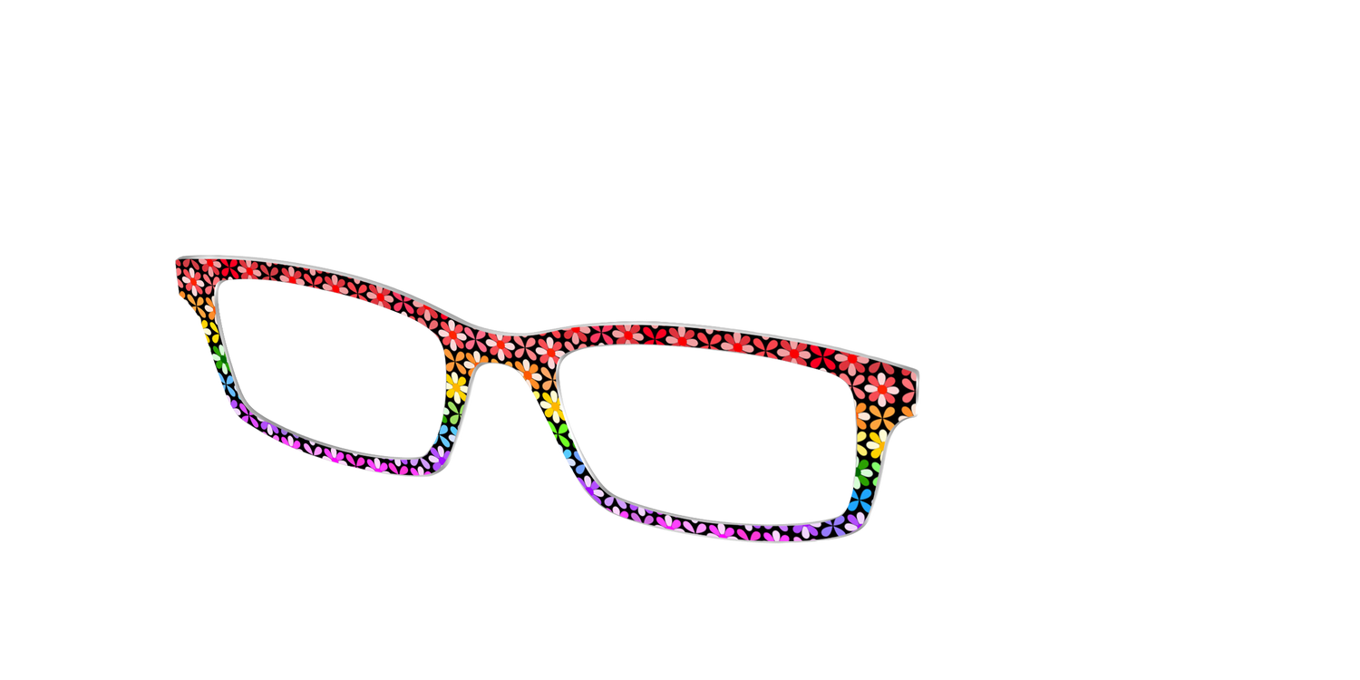The Darling Daisy Dots - Angle Top Image - Pair Eyewear