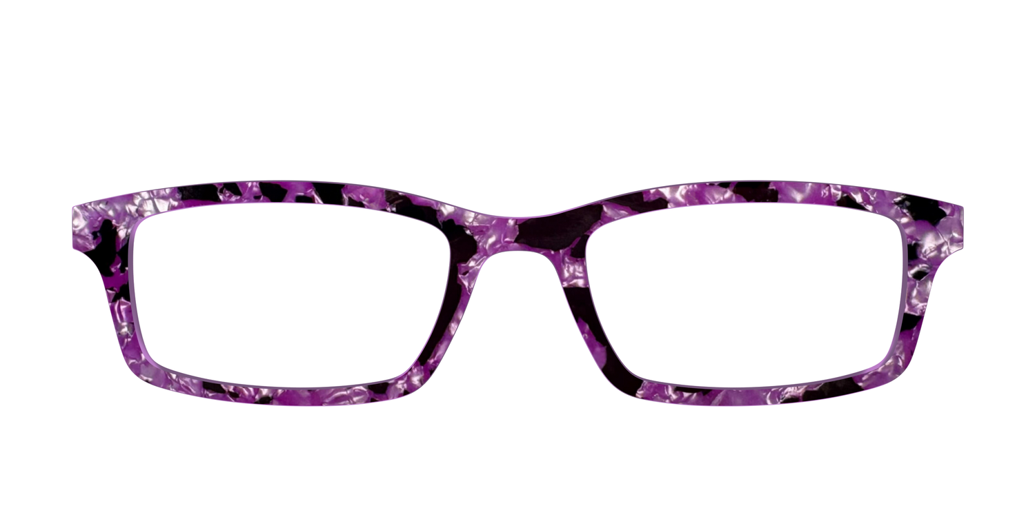The Dark Orchid Pearl Tortoise - Front Top Image - Pair Eyewear