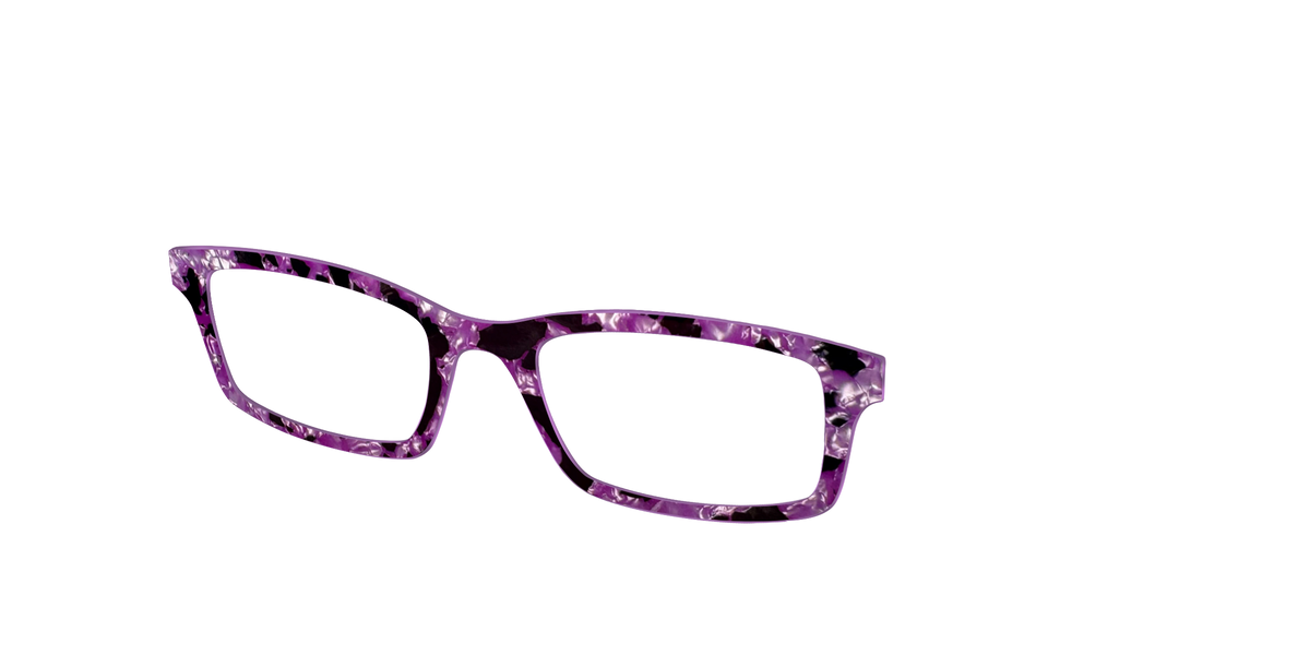 The Dark Orchid Pearl Tortoise - Angle Top Image - Pair Eyewear