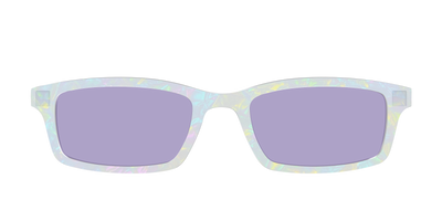 The Dazzling Opal with Celestial Purple Lens - Front Top Thumbnail - Pair Eyewear