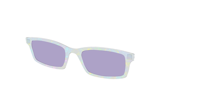 The Dazzling Opal with Celestial Purple Lens - Angle Top Thumbnail - Pair Eyewear