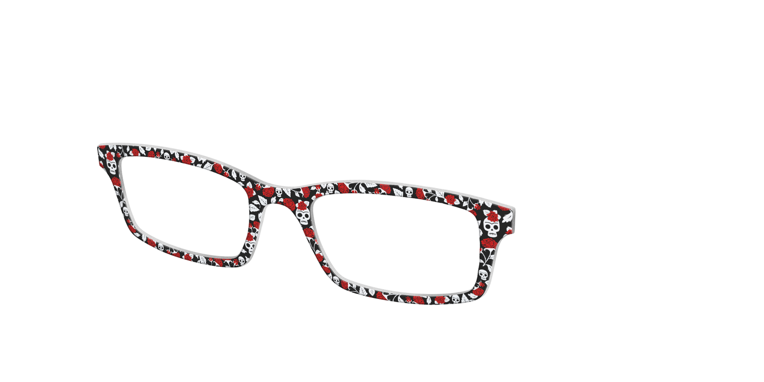 The Dia de Los Muertos - Angle Top Image - Pair Eyewear