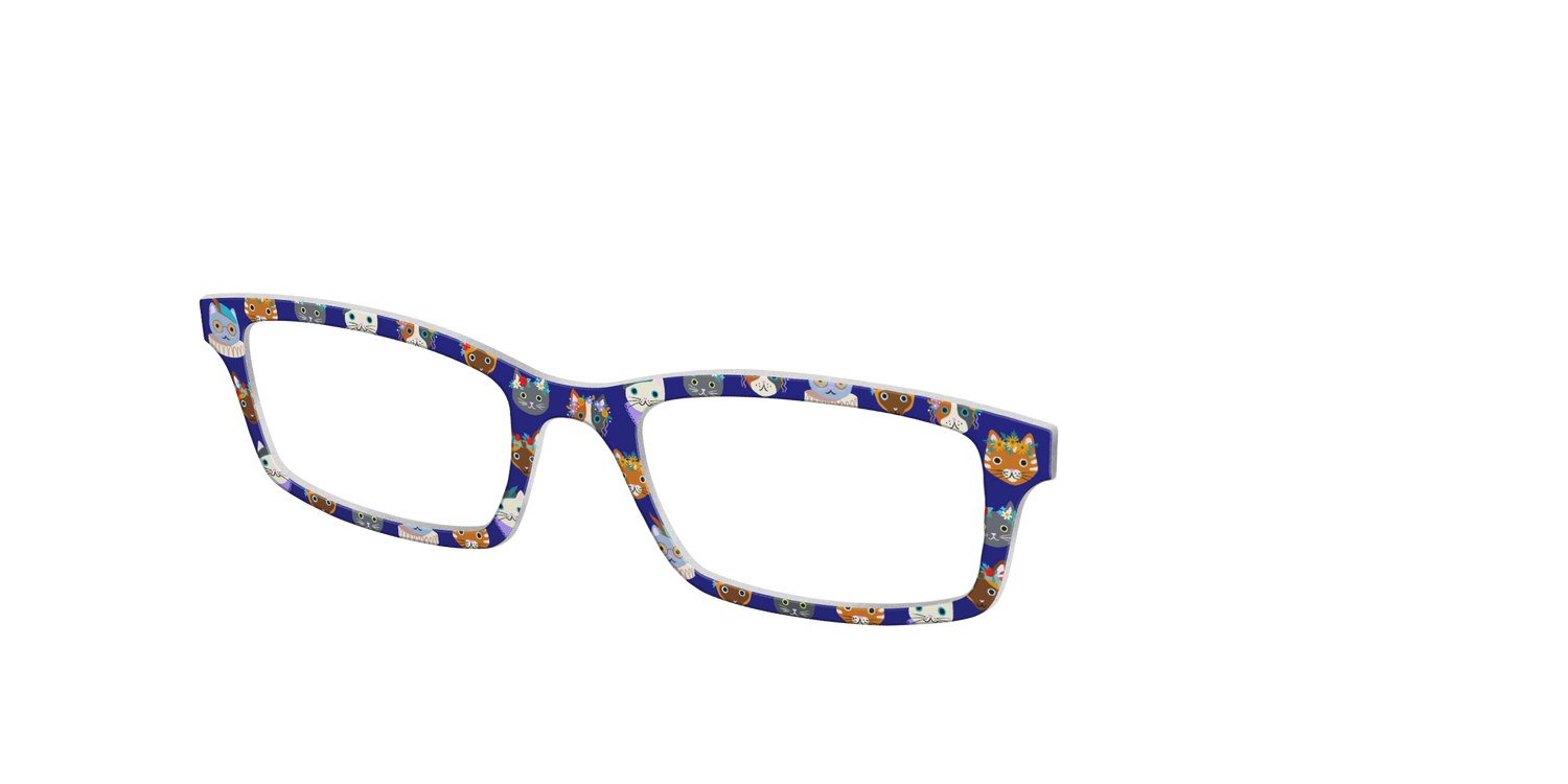 The Dramatic Kittens - Angle Top Image - Pair Eyewear