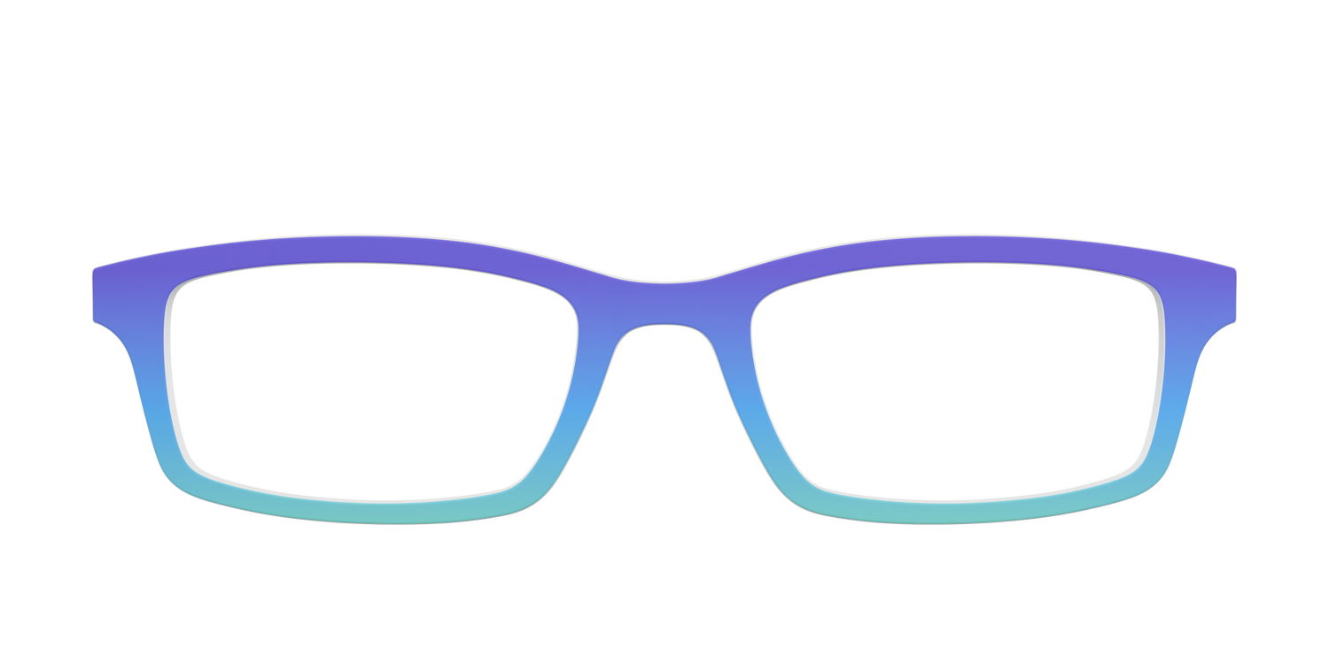 The Dustin Gradient - Front Top Image - Pair Eyewear