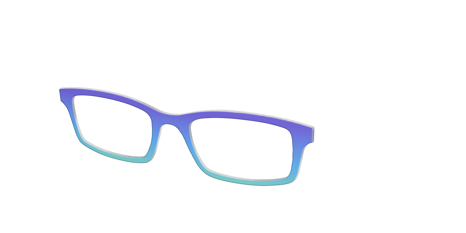 The Dustin Gradient - Angle Top Image - Pair Eyewear